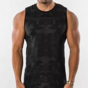 Men's Dry Fit Camo Tank Top Sleeveless Hip Hop GYM